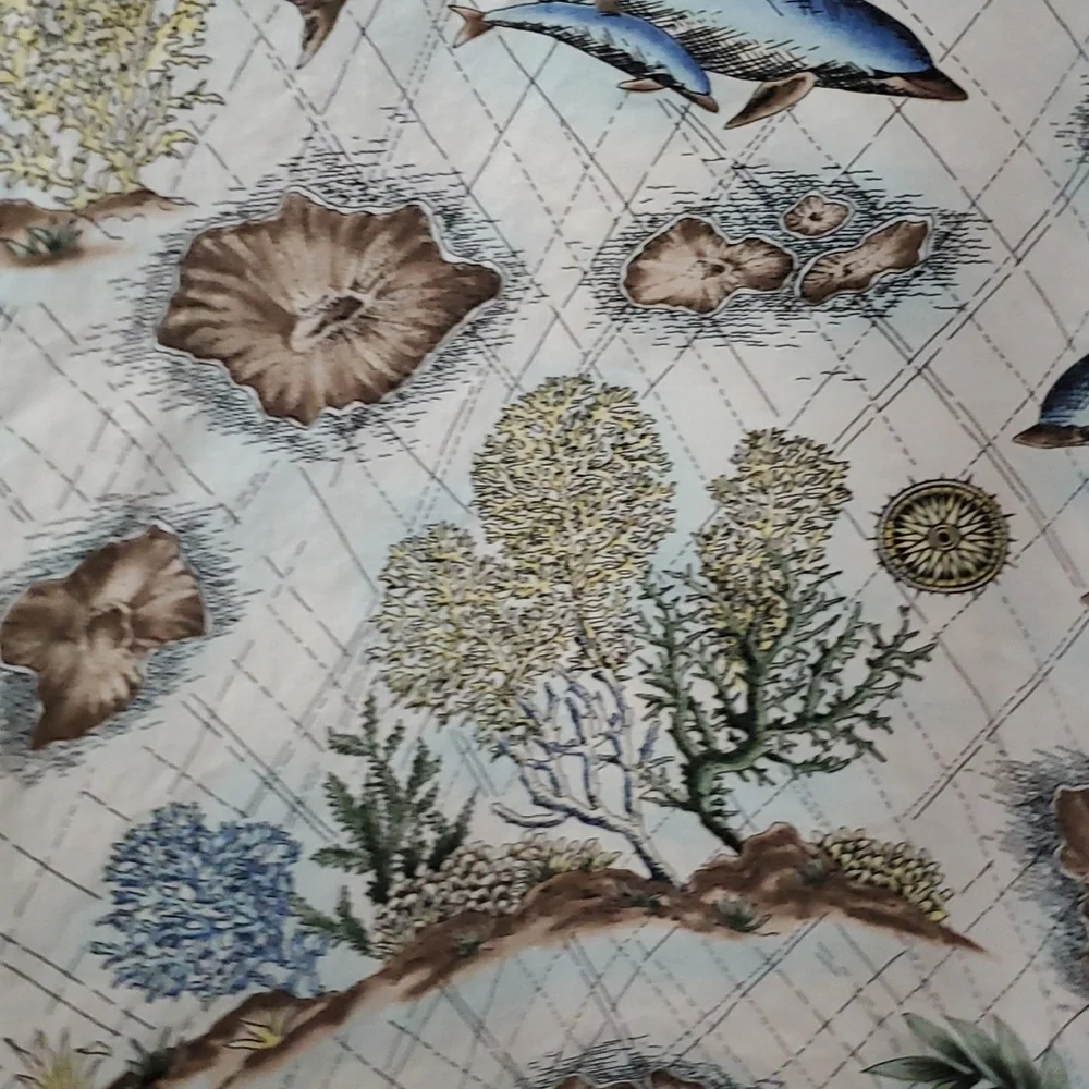 Pierre Cardin tropical scene shirt - Picture 6 of 6